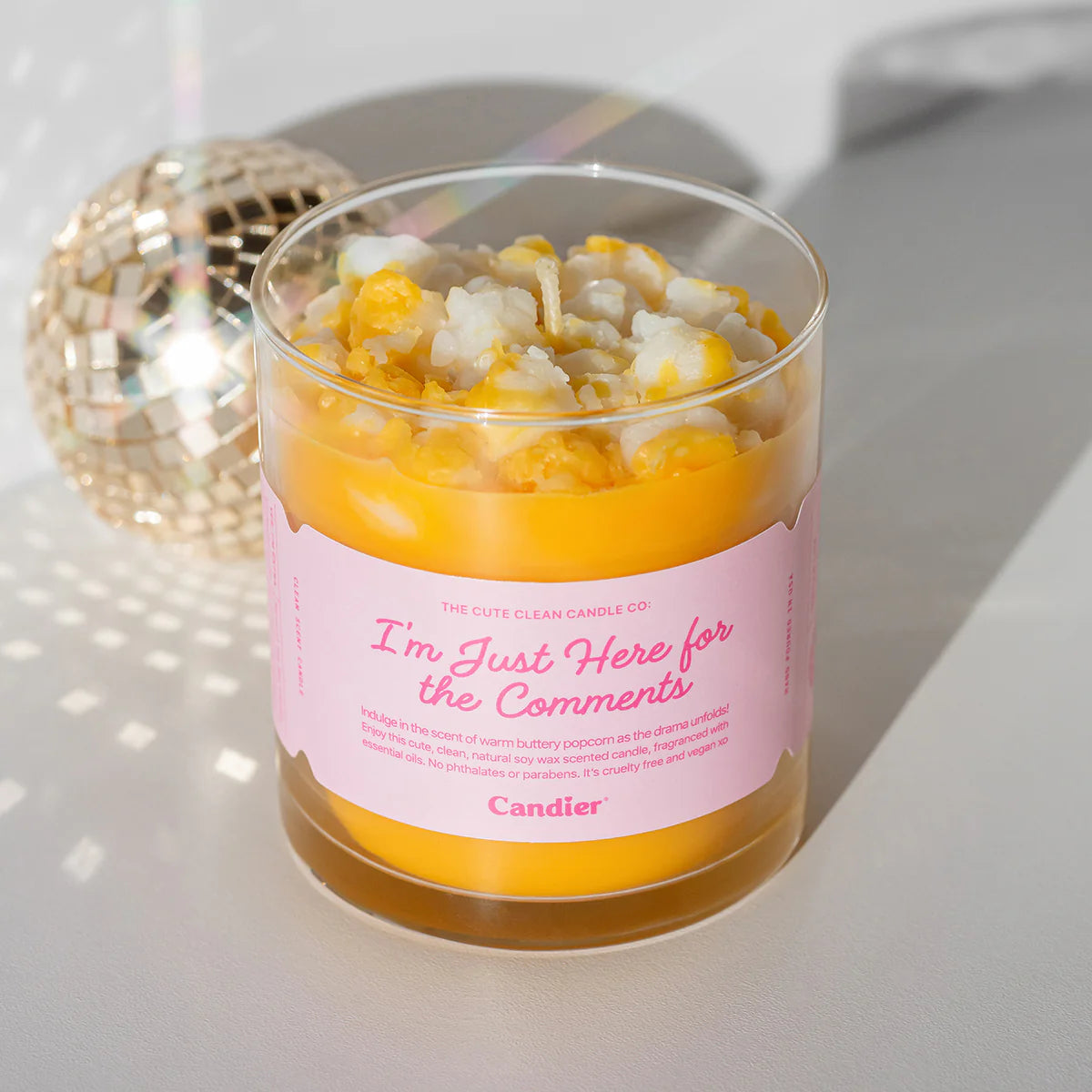Here for the comments (Popcorn Candle)