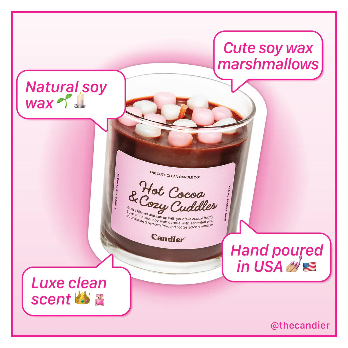Hot Cocoa
& Cozy Cuddles Candle