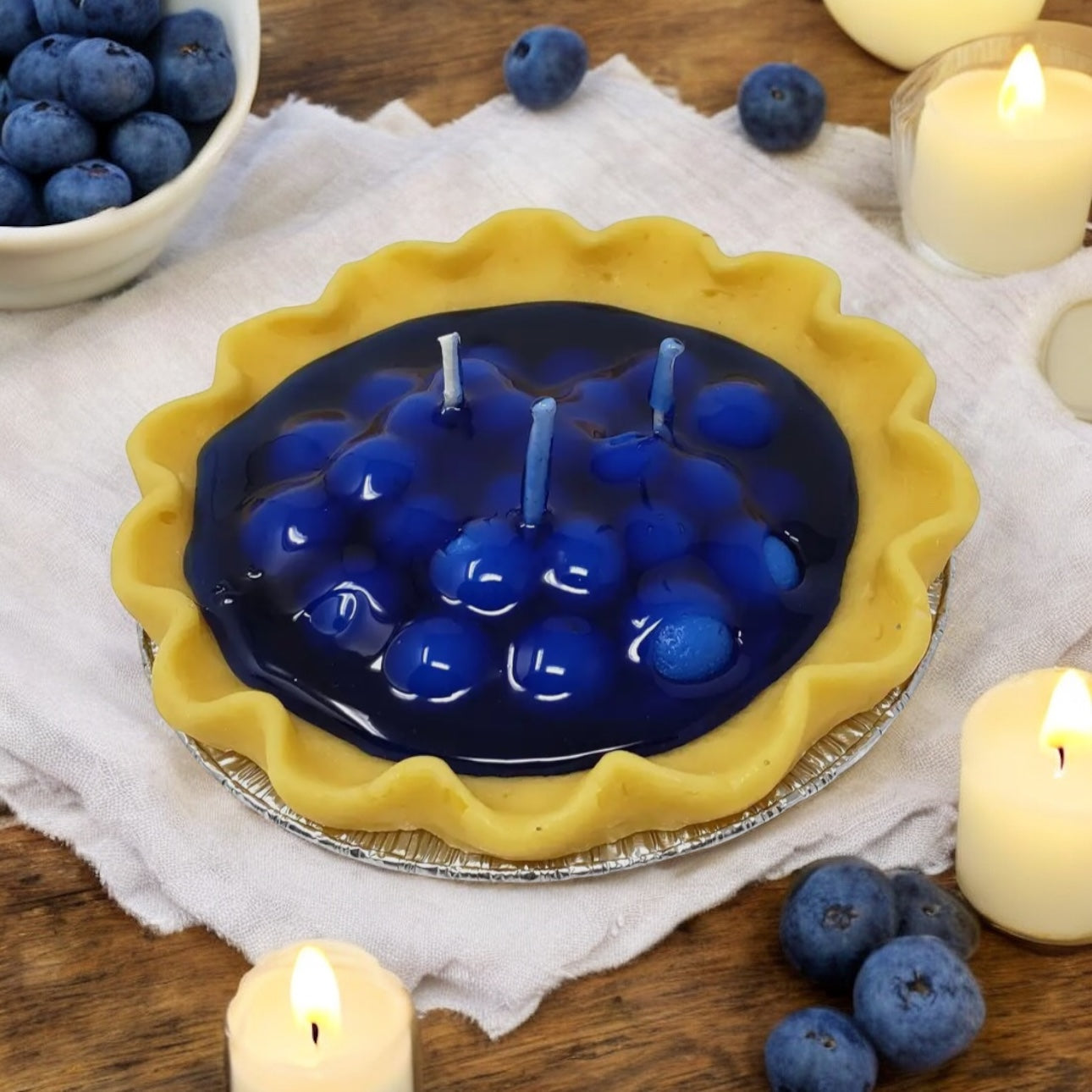 5” Blueberry Pie Candle