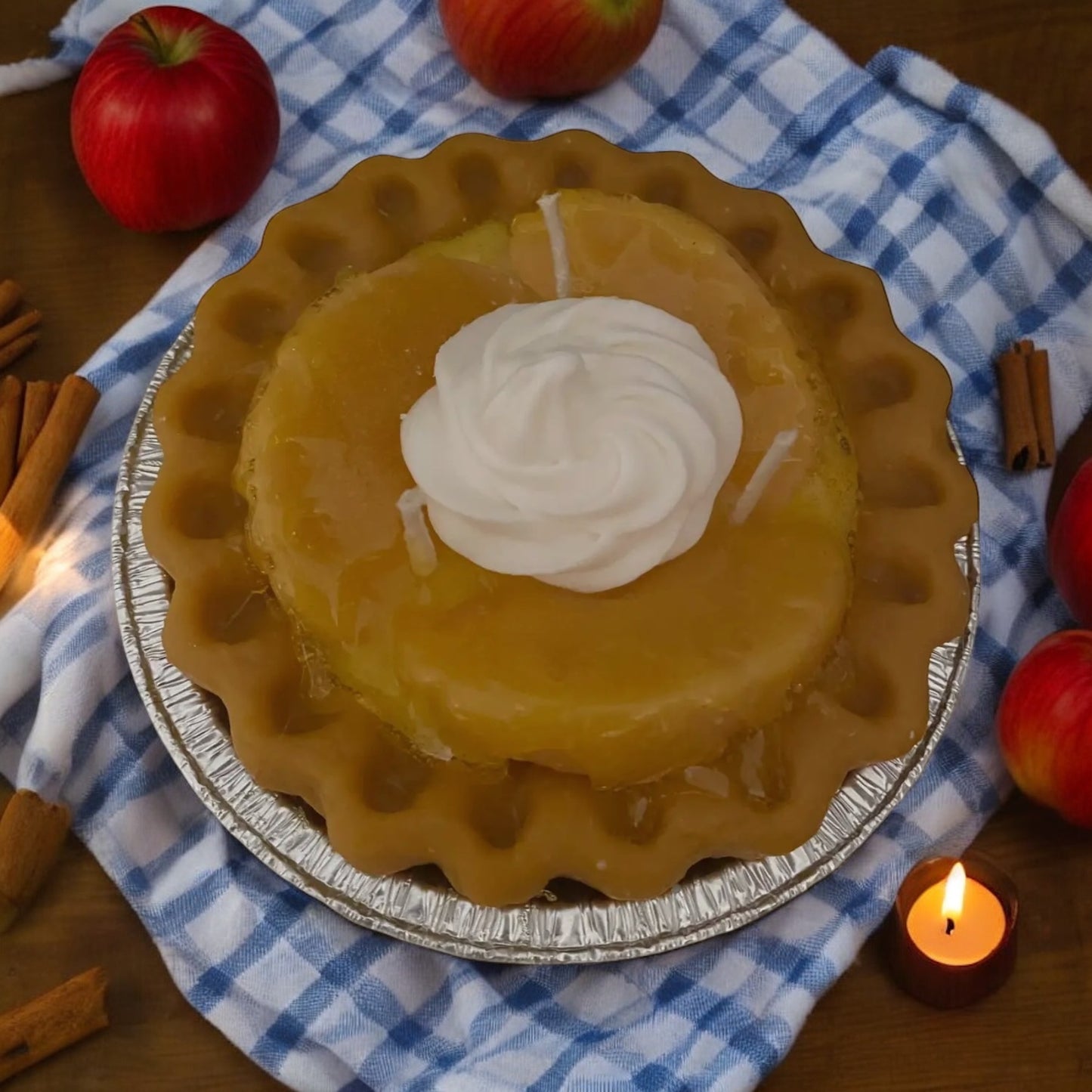 Hot Baked Apple Pie Candle-Dessert