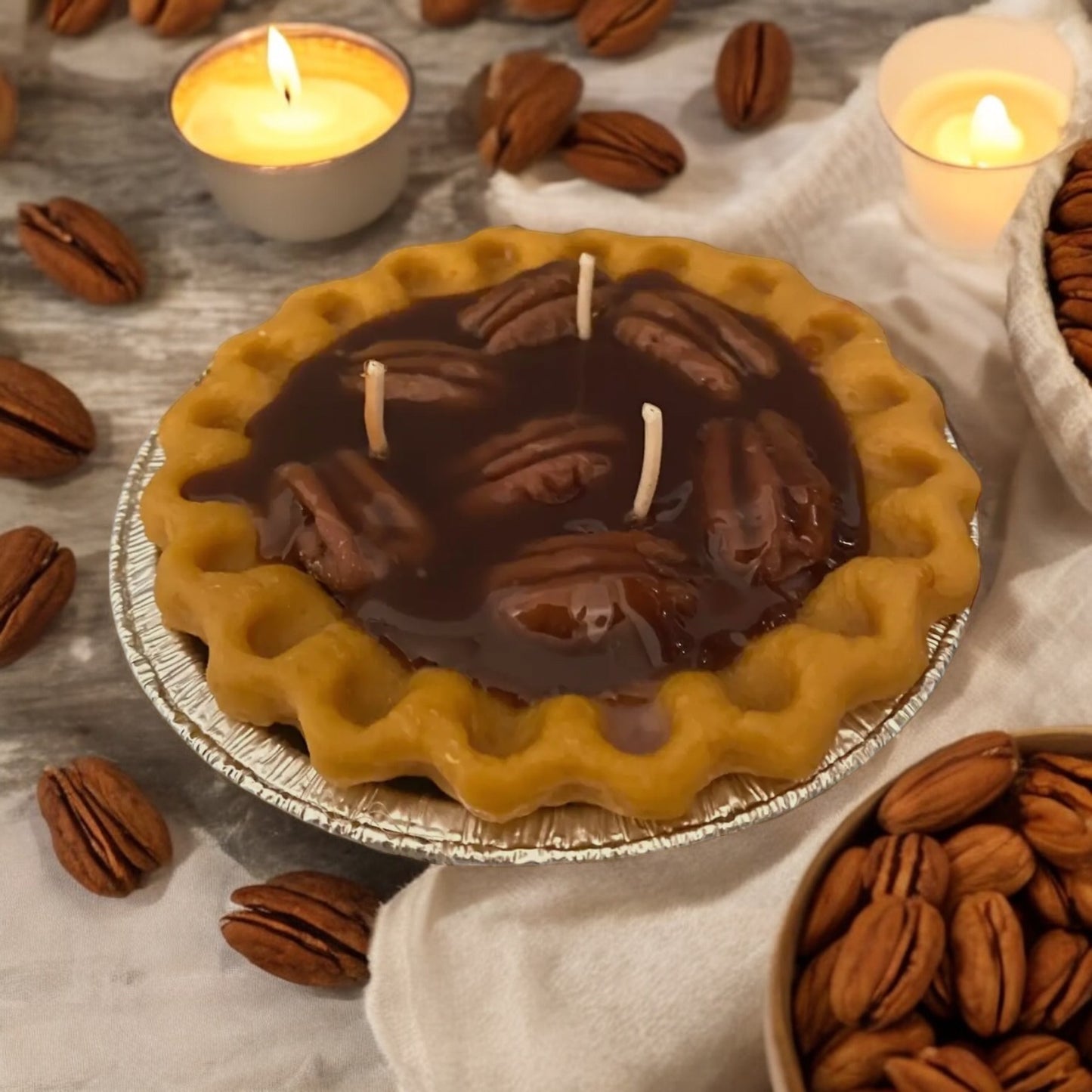 Pecan Pie Candle-Dessert