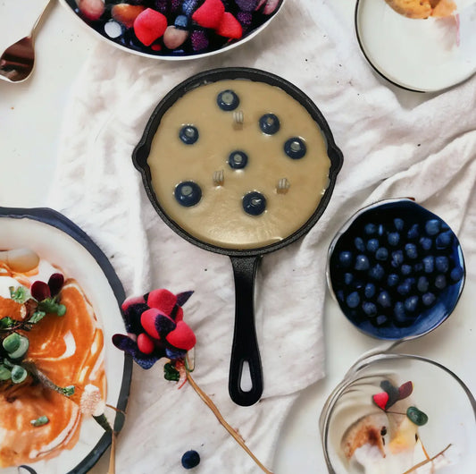 Blueberry Pancake Skillet Candle