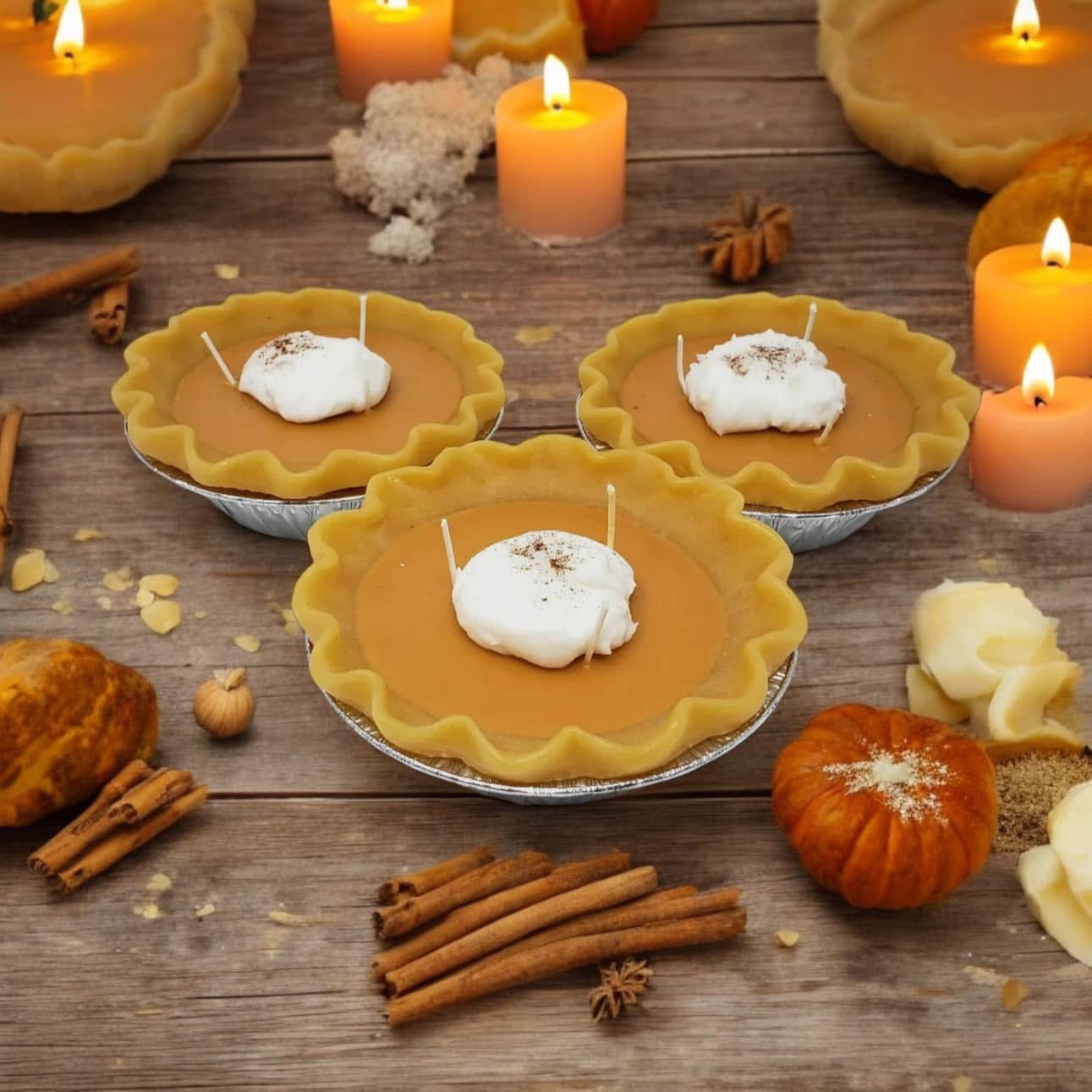 5” Pumpkin Pie Candle