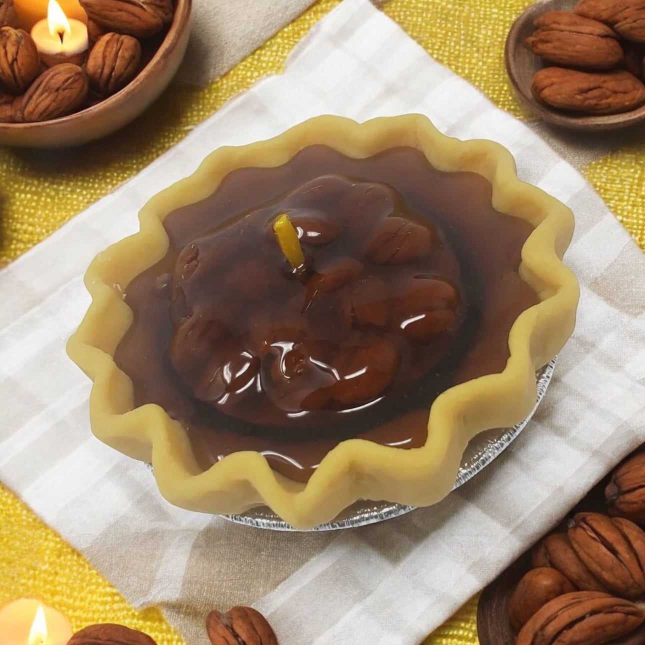 3” Pecan Pie Candle