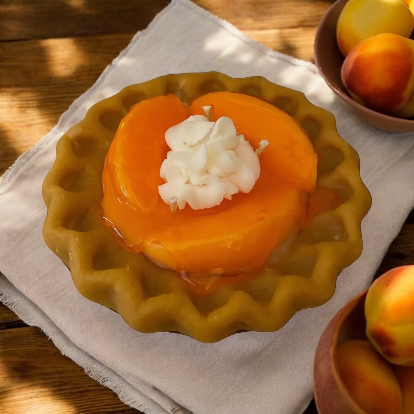 Peach Pie Candle-Dessert