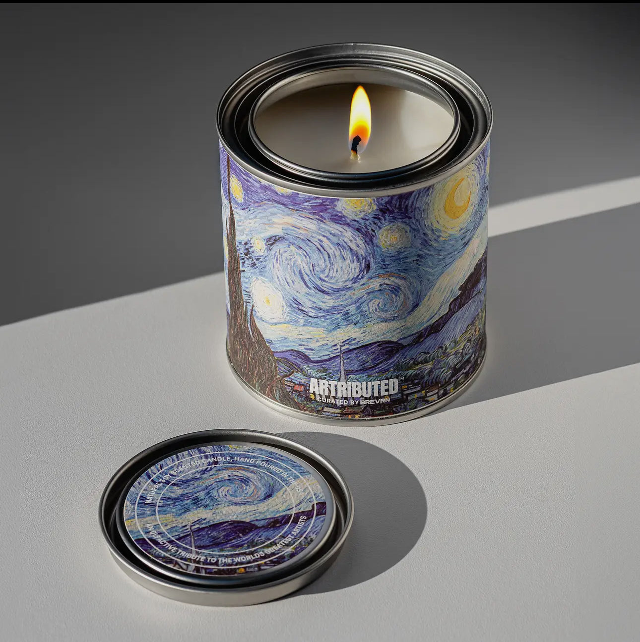 Van Gogh Starry Night Candle