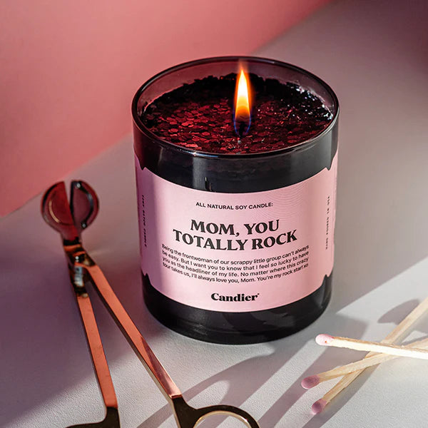 Mom Rocks! Candle