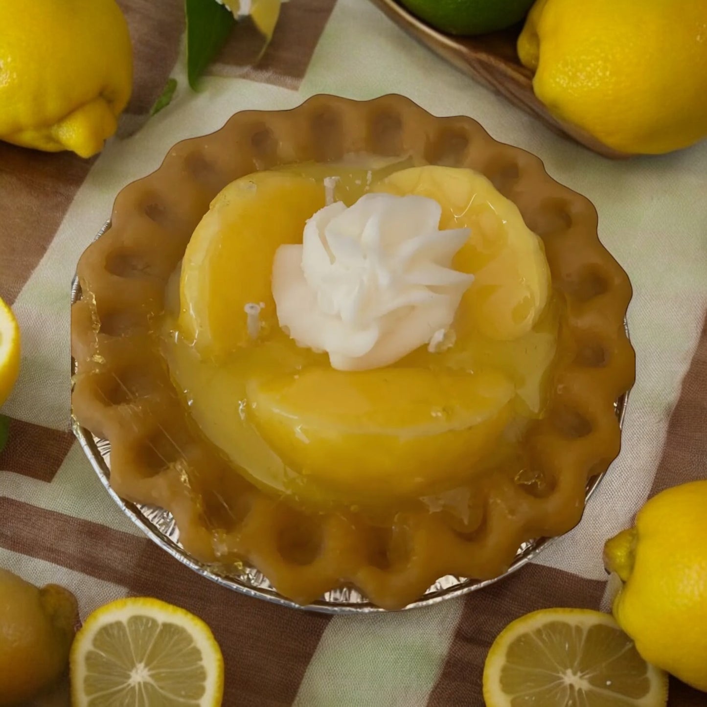 Lemon Pie Candle-Dessert