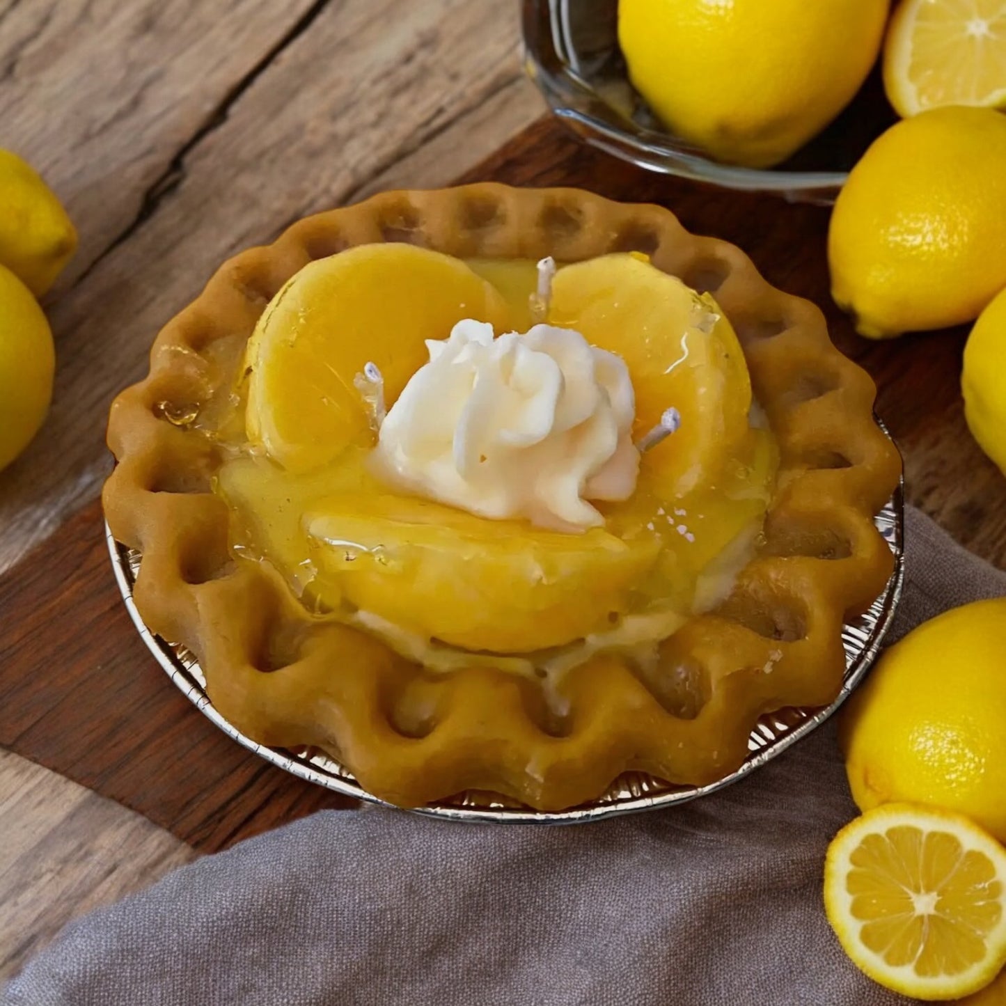 Lemon Pie Candle-Dessert