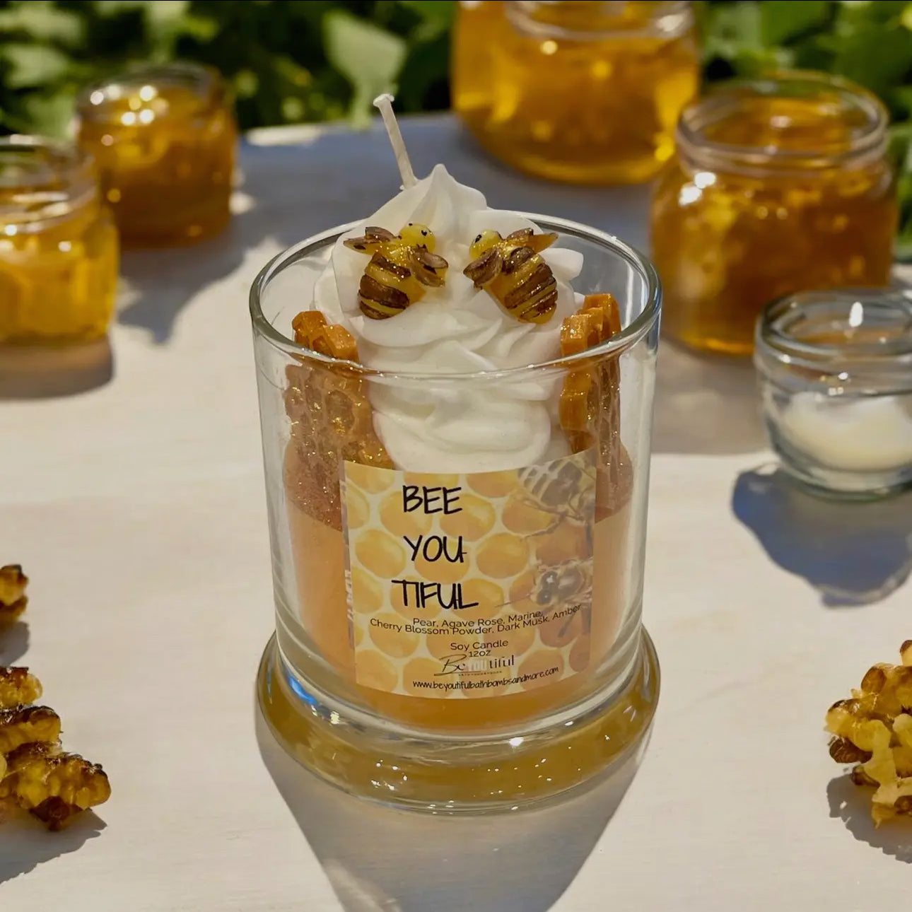 BEEyoutiful Dessert Candle