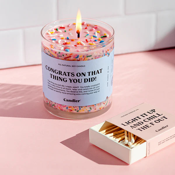 Congrats On That Thing Candle