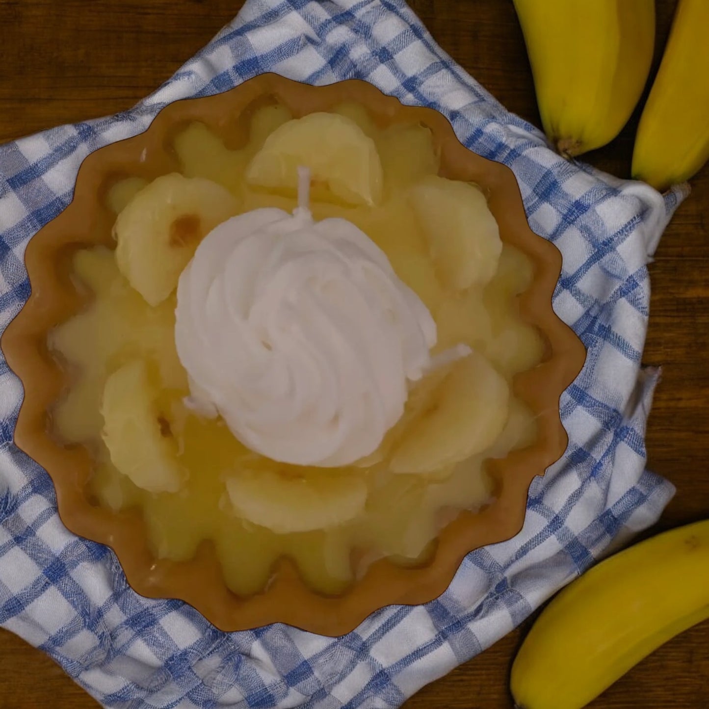 Banana Cream Pie Candle-Dessert